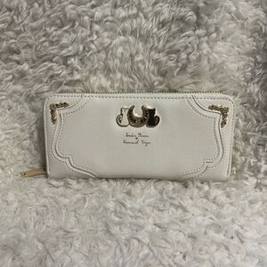 Sailor Moon Wallet Lady Vega Wallet White  PU Leather black,white gold accents